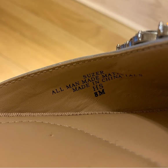 Adrienne Vittadini Suzer Jewel Embellished Pump in Silver - Size 8 - Picture 6 of 7